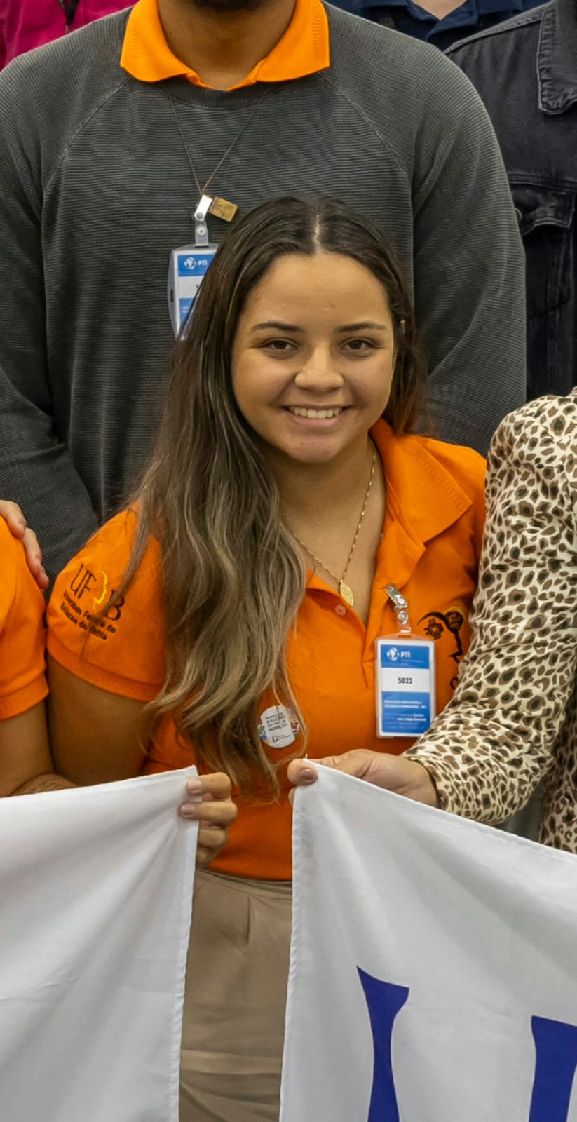 Foto de Camille - Pesquisadora do Projeto Gêmeo Digital